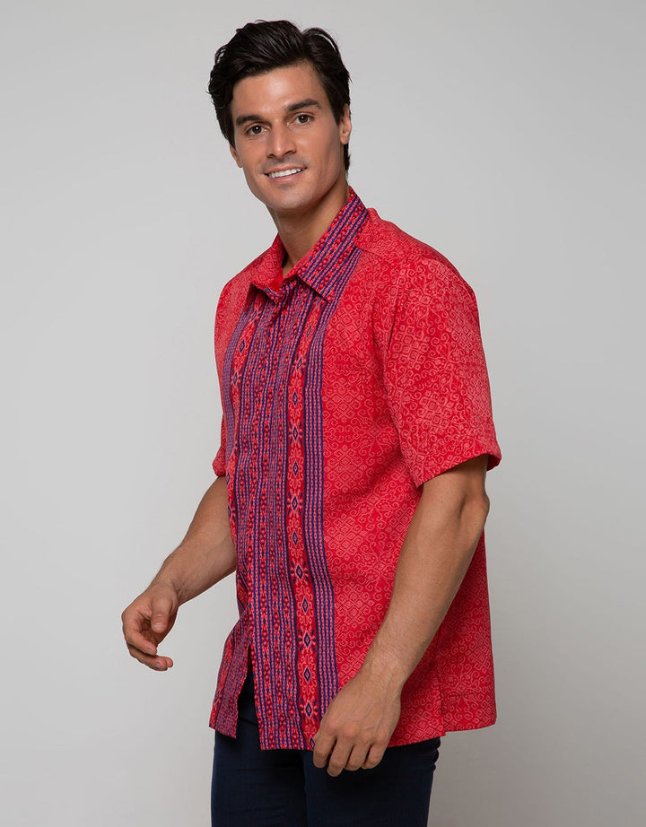 Arjuna Weda Batik Shirt Woven Background 2