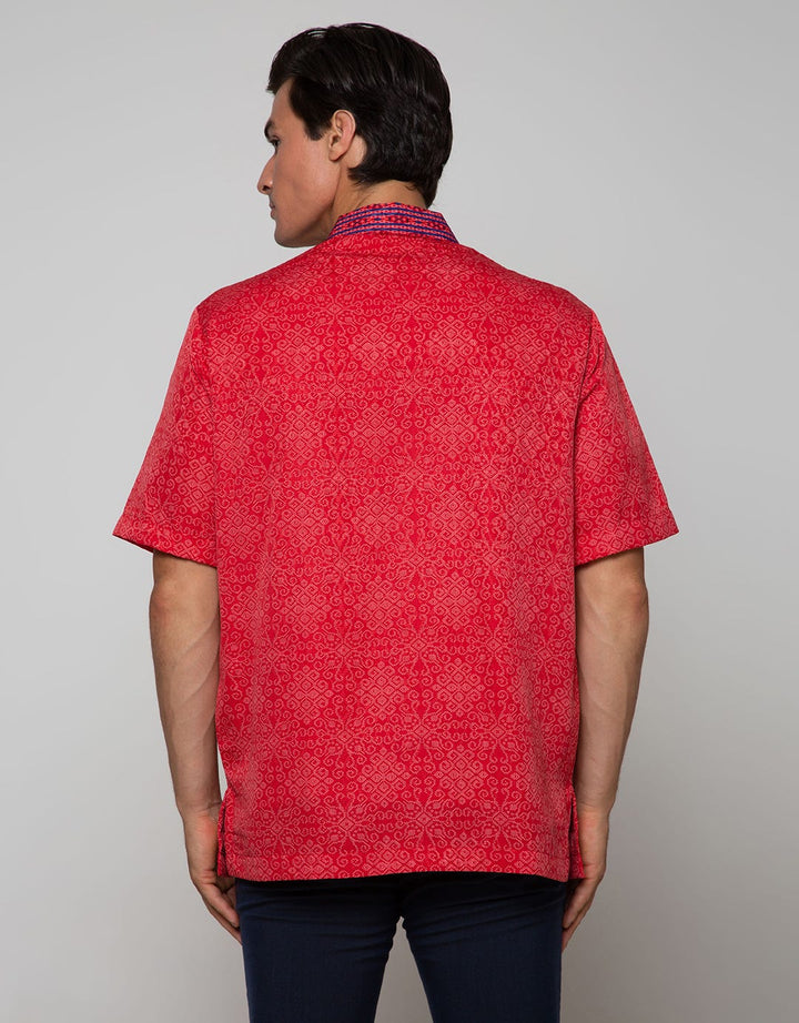 Arjuna Weda Batik Shirt Woven Background 2