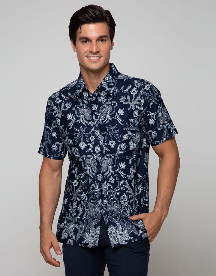 Arjuna Weda Jalar Leaf Batik Shirt