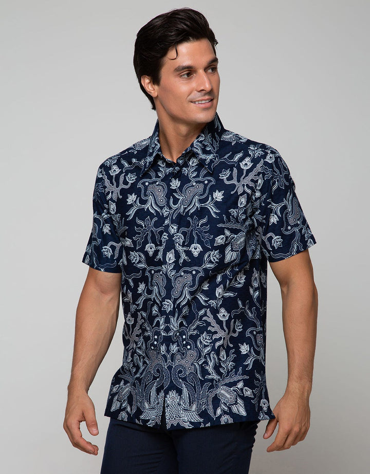 Arjuna Weda Jalar Leaf Batik Shirt