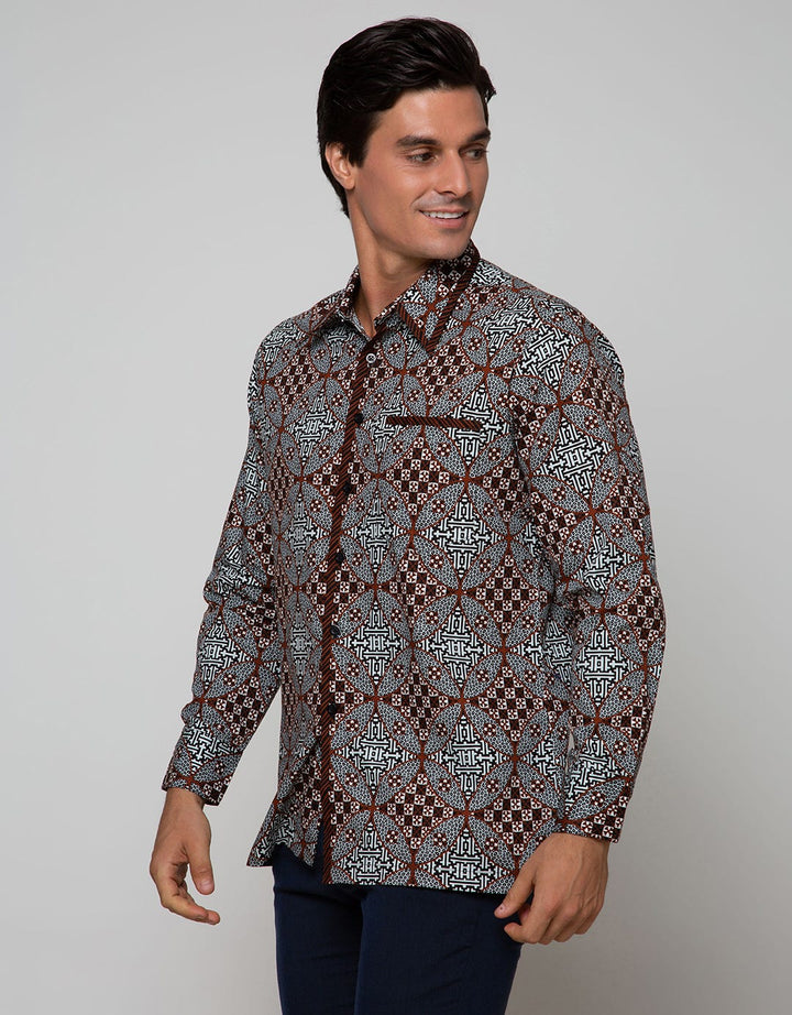 Arjuna Weda Kawung Banji Batik Shirt
