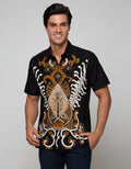 Arjuna Weda Batik Shirt Wayang Base