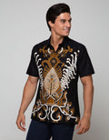 Arjuna Weda Batik Shirt Wayang Base