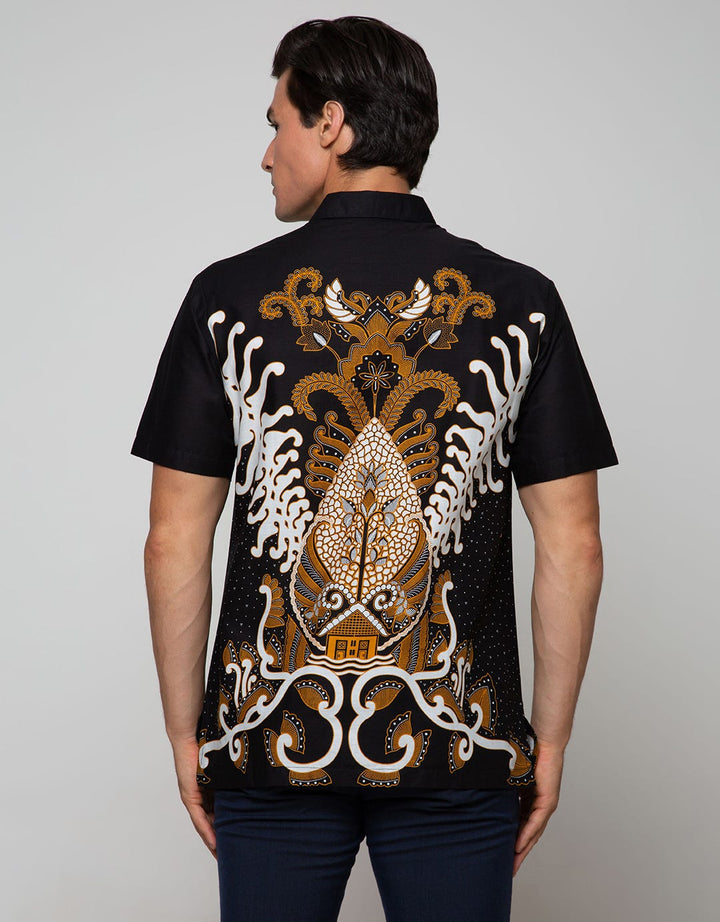 Arjuna Weda Batik Shirt Wayang Base