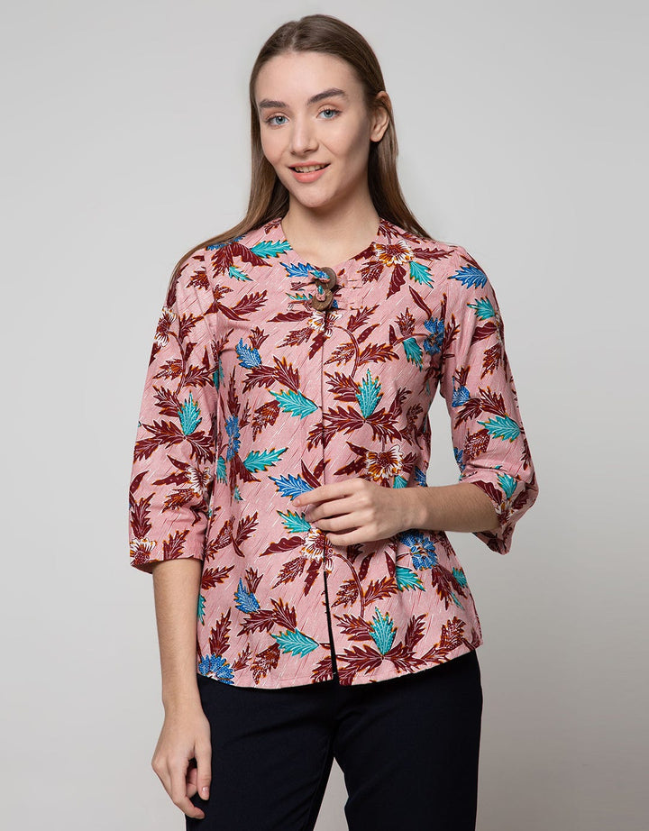 Adikusuma Leaf Batik Blouse