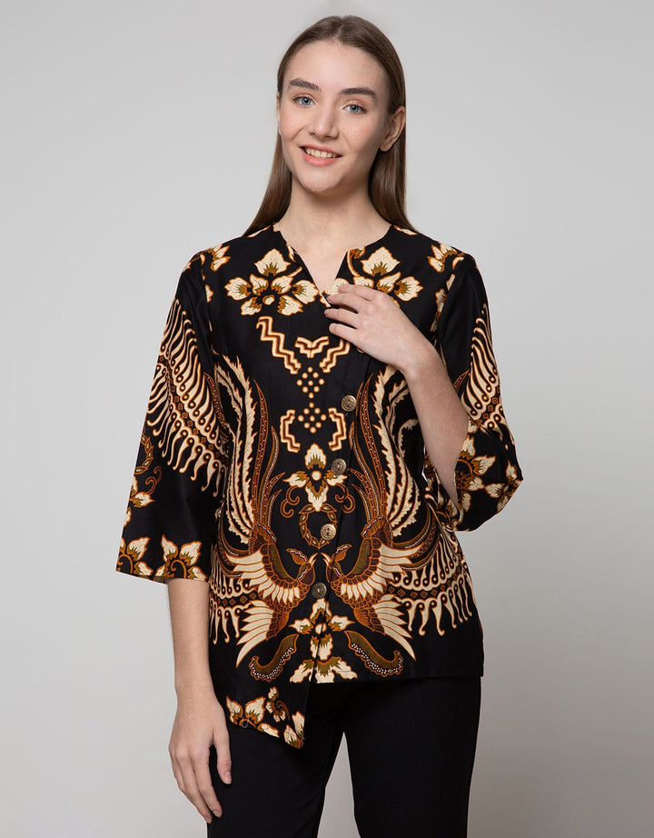 Adikusuma Blouse Batik Twin Manuk 2
