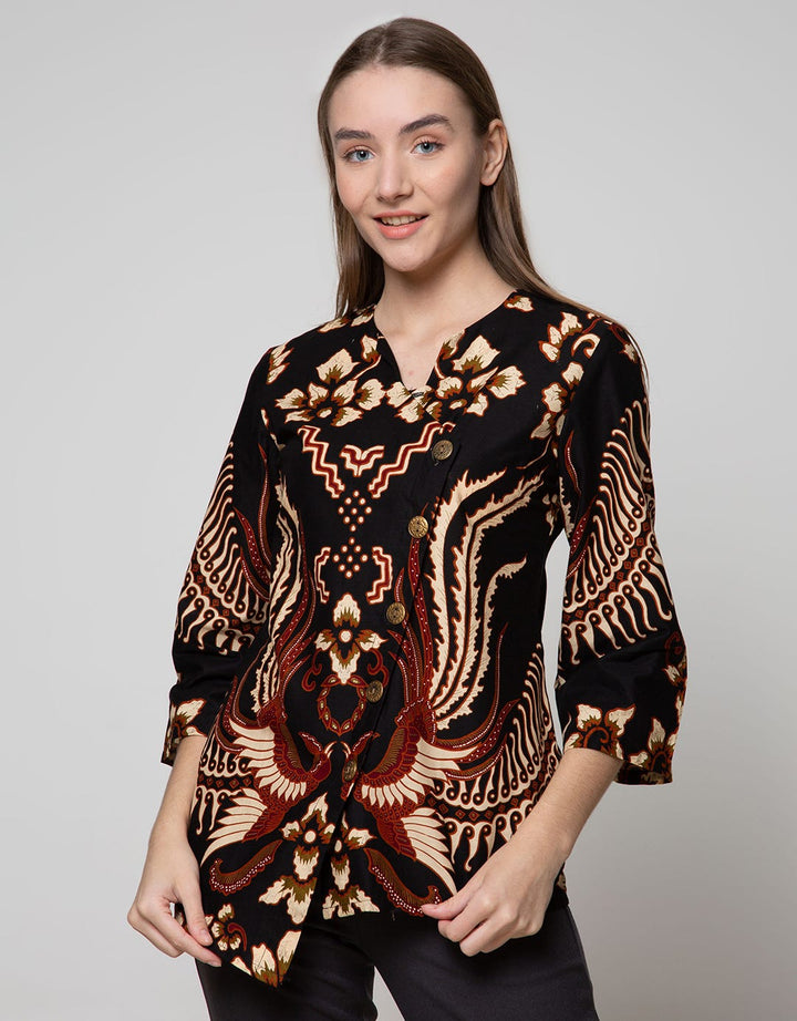 Adikusuma Blouse Batik Twin Manuk 2