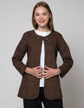 Arjuna Weda Women's Balinese Banana Batik Blazer