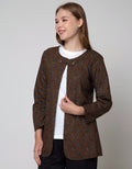 Arjuna Weda Women's Balinese Banana Batik Blazer
