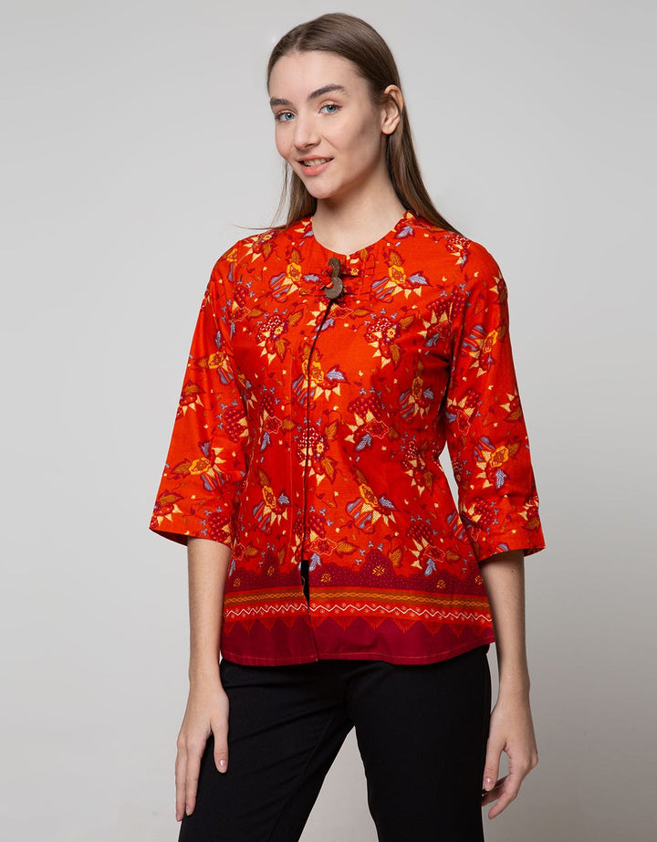 Arjuna Weda Modern Batik Blouse