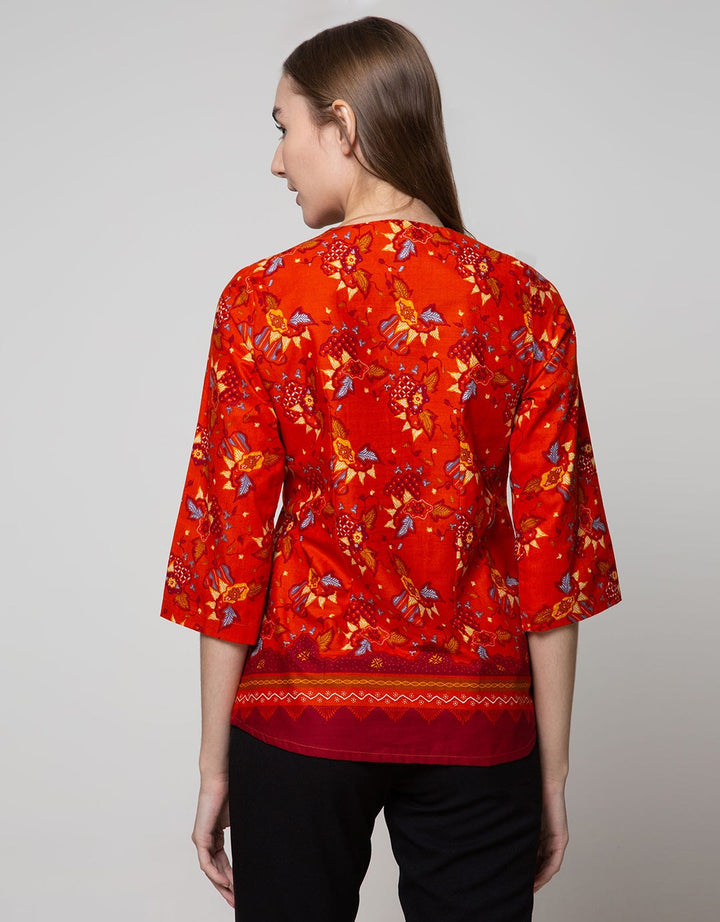 Arjuna Weda Modern Batik Blouse