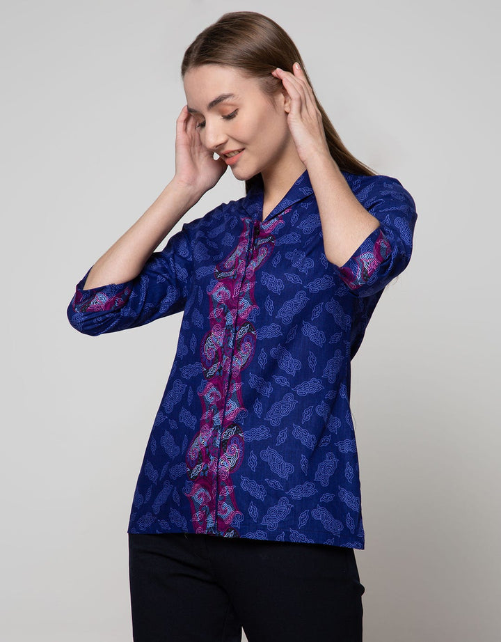Arjuna Weda Blouse Batik Mega Overcast