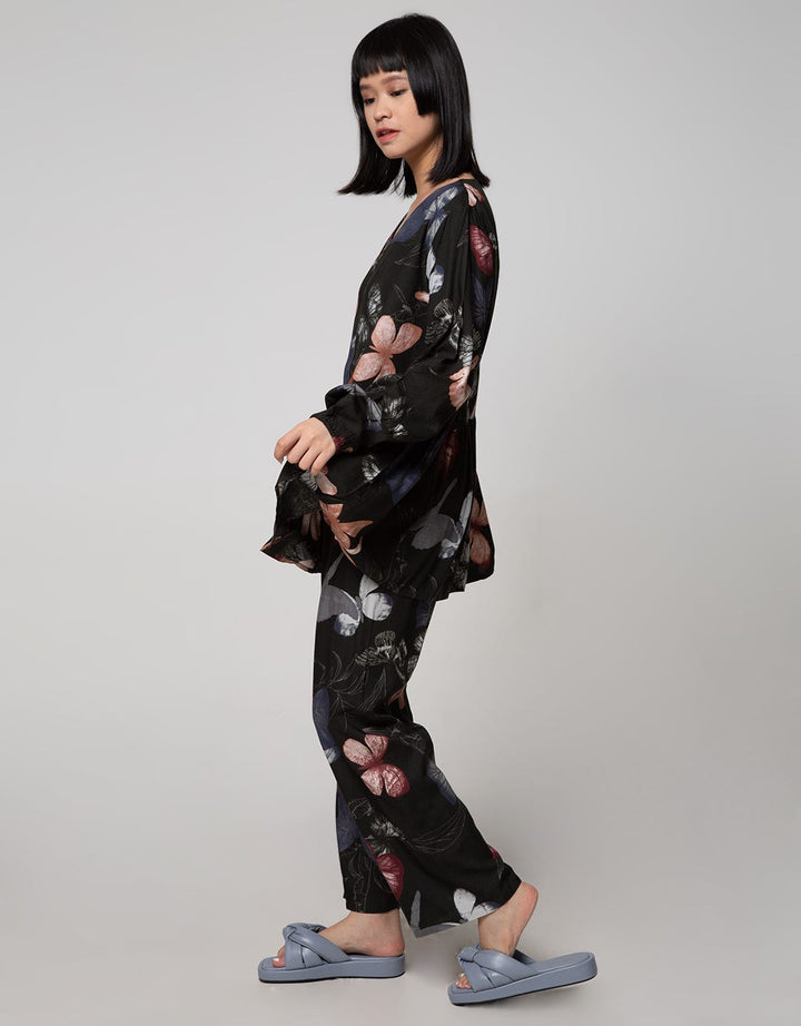 St. Yves Long Sleeve Pajama Pants Cola