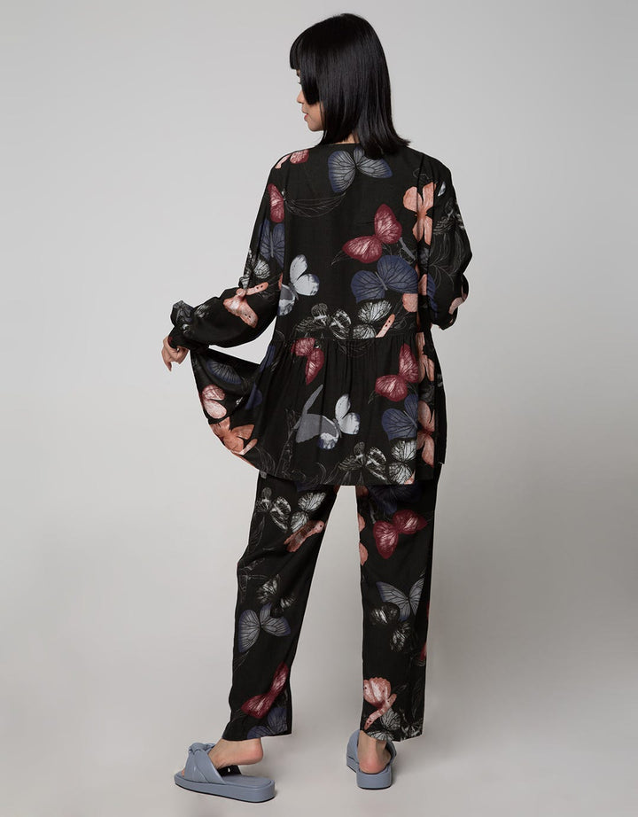 St. Yves Long Sleeve Pajama Pants Cola