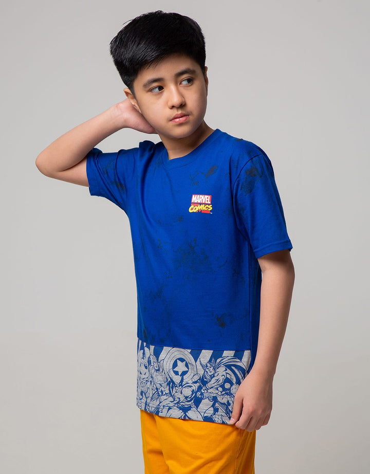 Marvel Avengers Team Combination Tie Dye T-Shirt