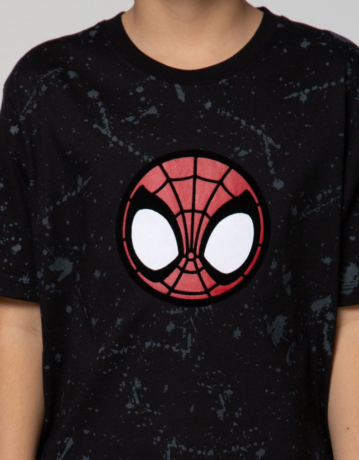 Marvel Spiderman Splash Short Sleeve T-Shirt