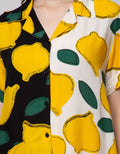 Nevada Short Sleeve Midi Dress Big Lemonia