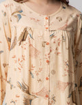 St. Yves Long Sleeve Pajama Pants Fly Theme
