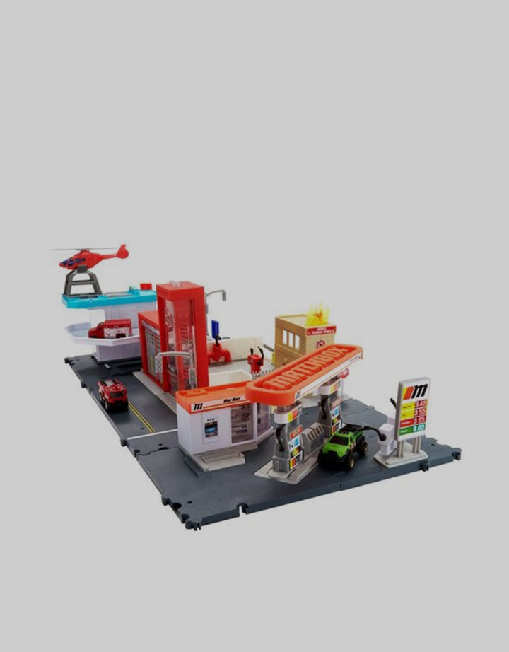 Matchbox Helicopter Rescue Playset