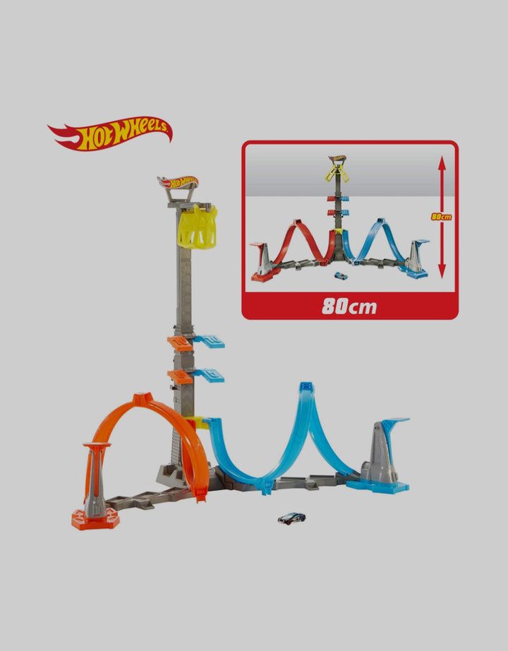 Hot Wheels Loop and Launch Track Playset