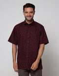 Cole Short Sleeve Shirt Print Regular