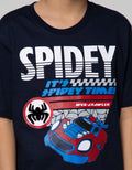 Marvel Spiderman Car Short Sleeve T-Shirt