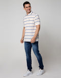 Cole Short Sleeve Polo Shirt Reguler Stripe