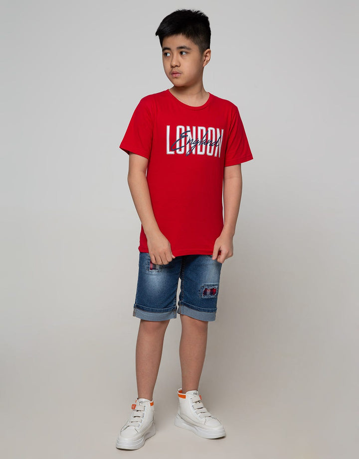 Nevada Denim Short Pants Crop Destroyed Check