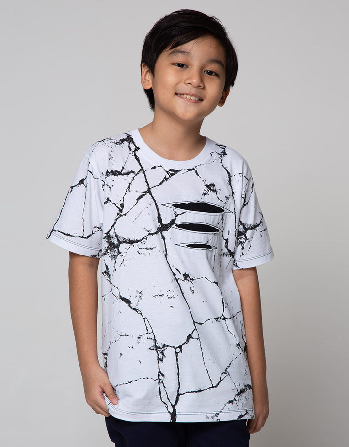 Nevada Short Sleeve T-Shirt Splash With Aplique