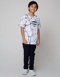 Nevada Short Sleeve T-Shirt Splash With Aplique