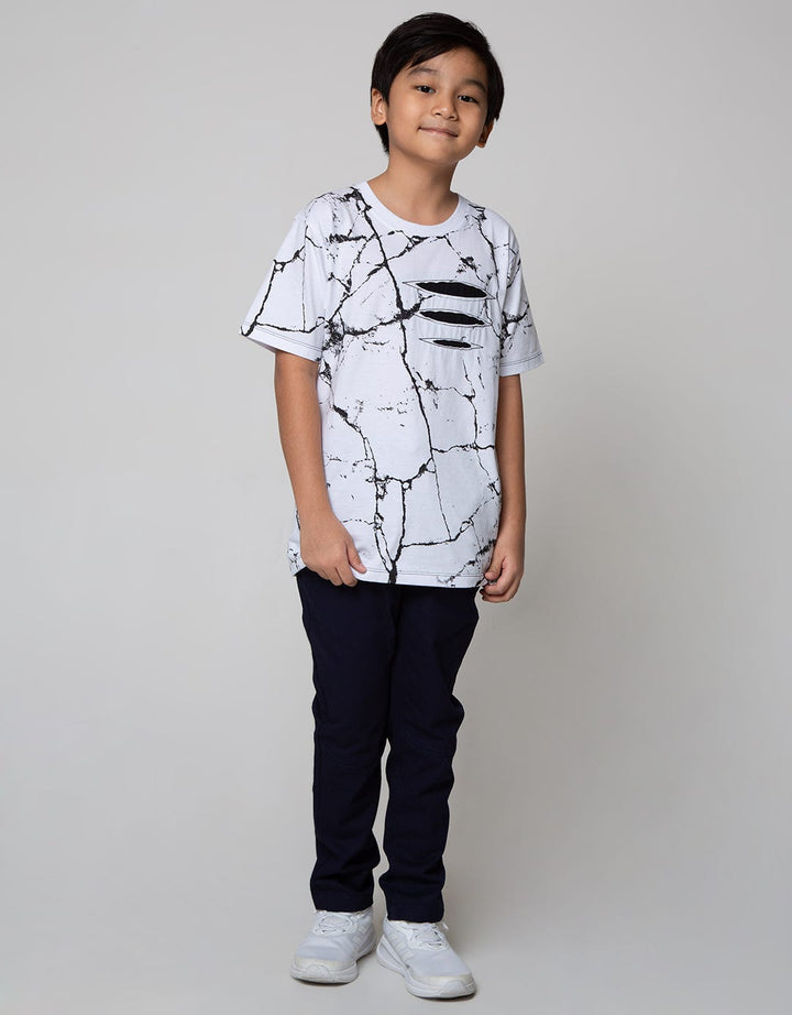 Nevada Short Sleeve T-Shirt Splash With Aplique