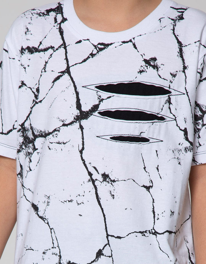 Nevada Short Sleeve T-Shirt Splash With Aplique