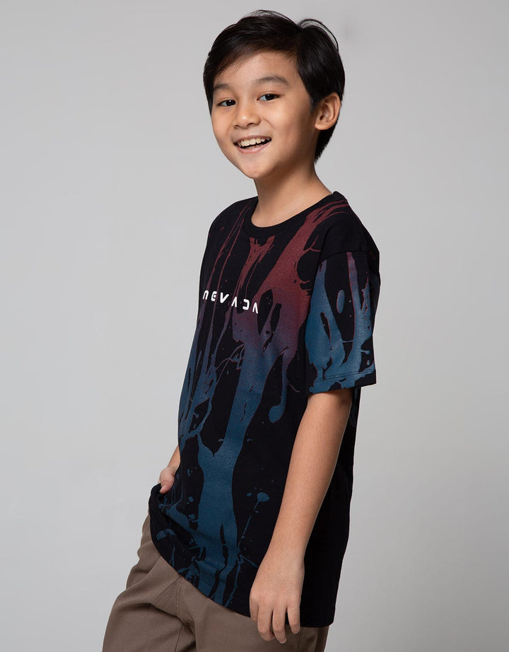 Nevada Short Sleeve T-Shirt Print Aurora