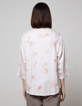 Details Long Sleeve Blouse Long Sleeve With Flower Print