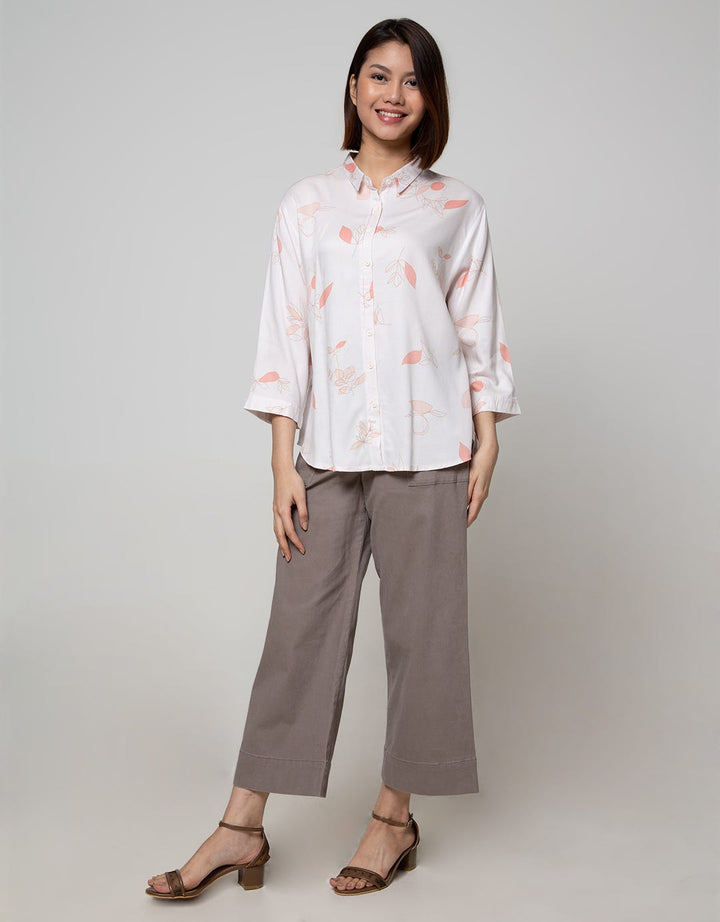 Details Long Sleeve Blouse Long Sleeve With Flower Print