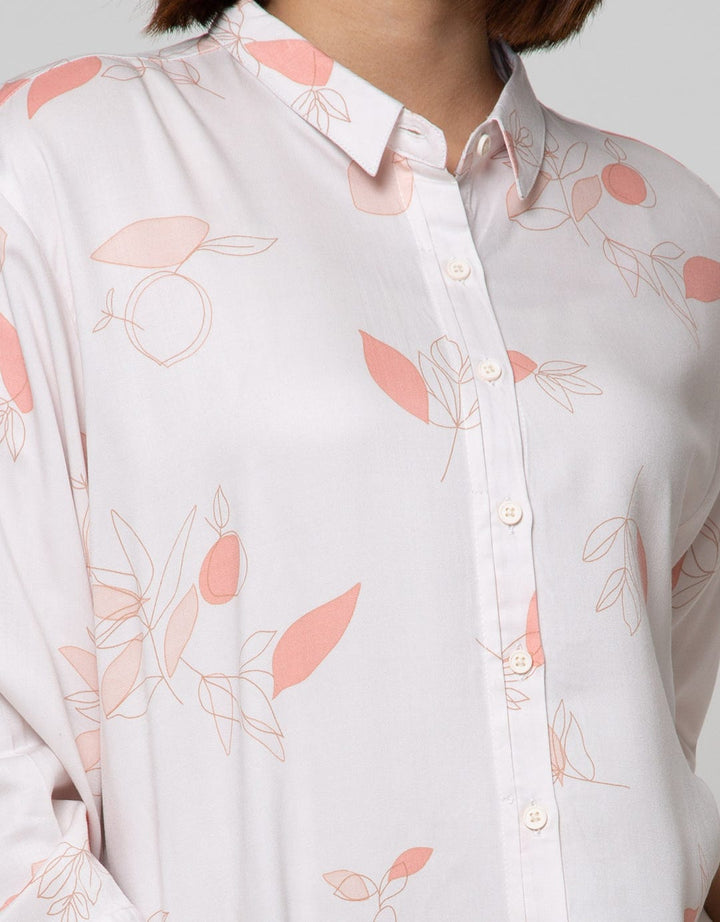 Details Long Sleeve Blouse Long Sleeve With Flower Print