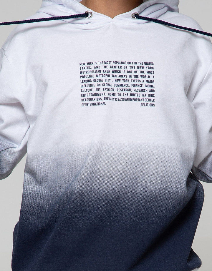 Nevada Sweater Hoody Ombre