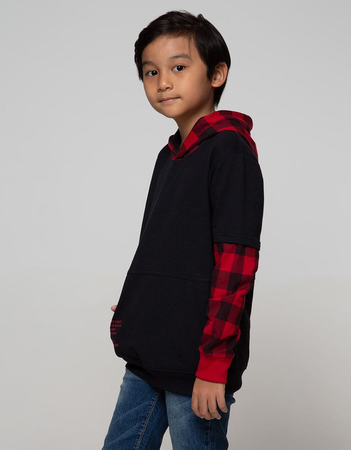 Nevada Sweater Hoody Check