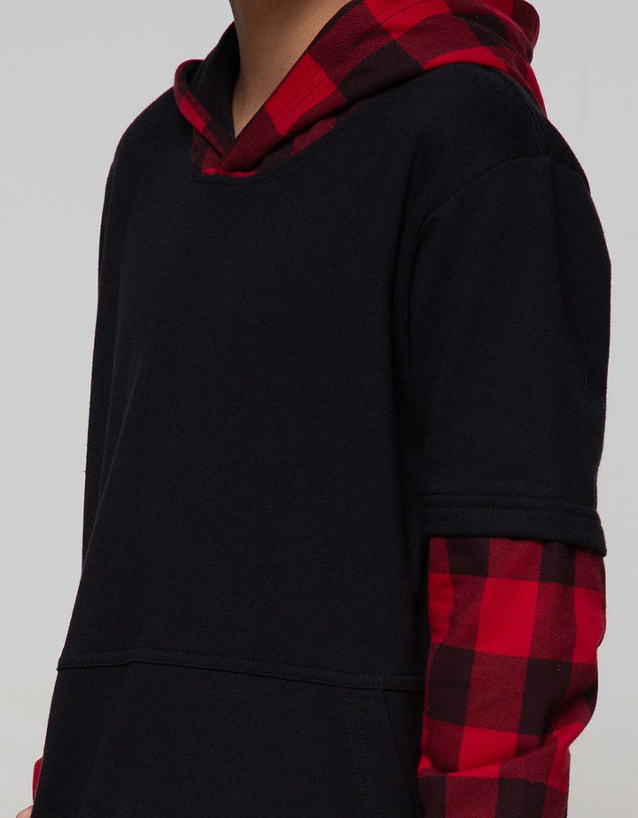 Nevada Sweater Hoody Check