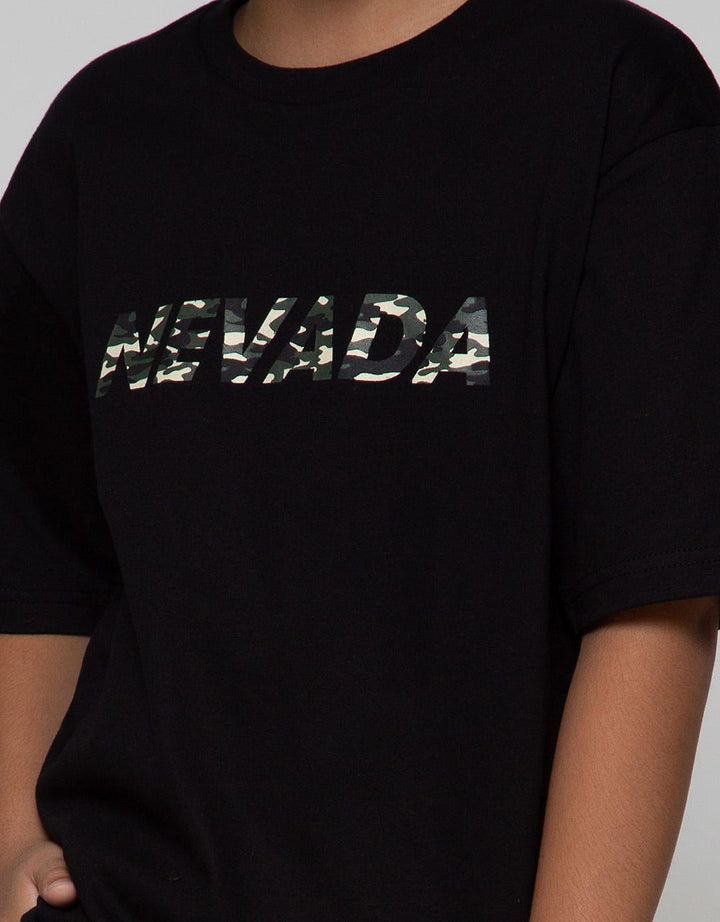 Nevada Short Sleeve T-Shirt Multipack Camo And Pocket