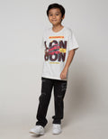 Nevada Denim Long Pants Destroyed Graffiti