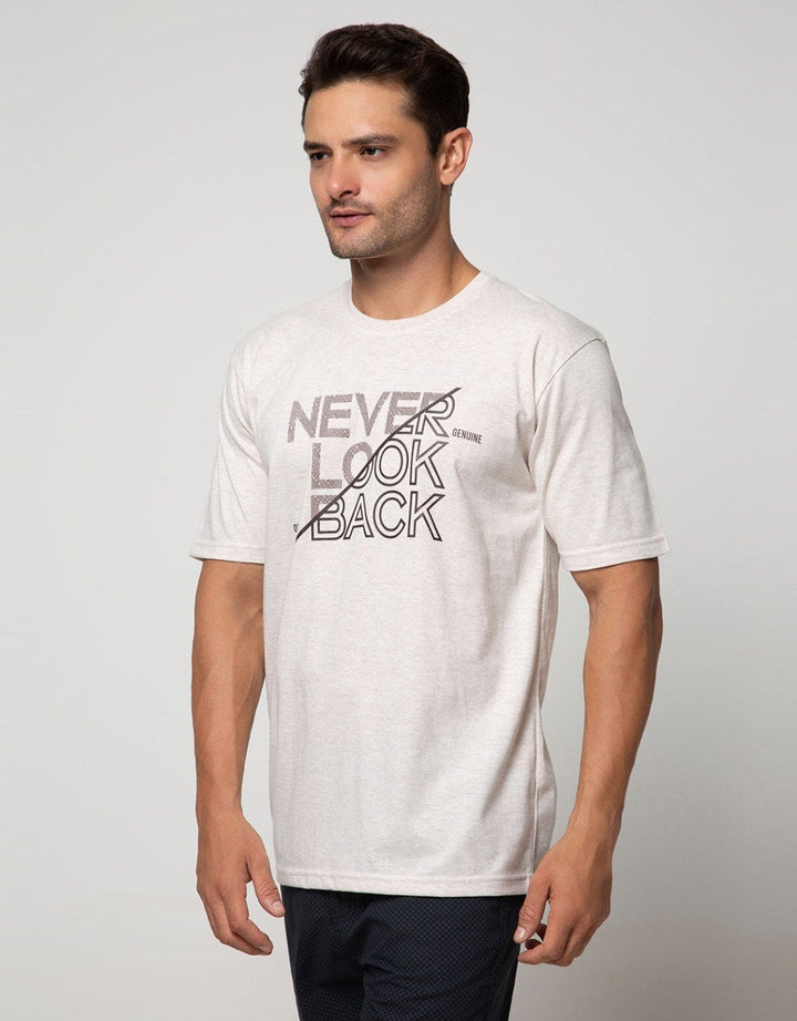 Cole Short Sleeve T-Shirt Print Never Look Back Ranever