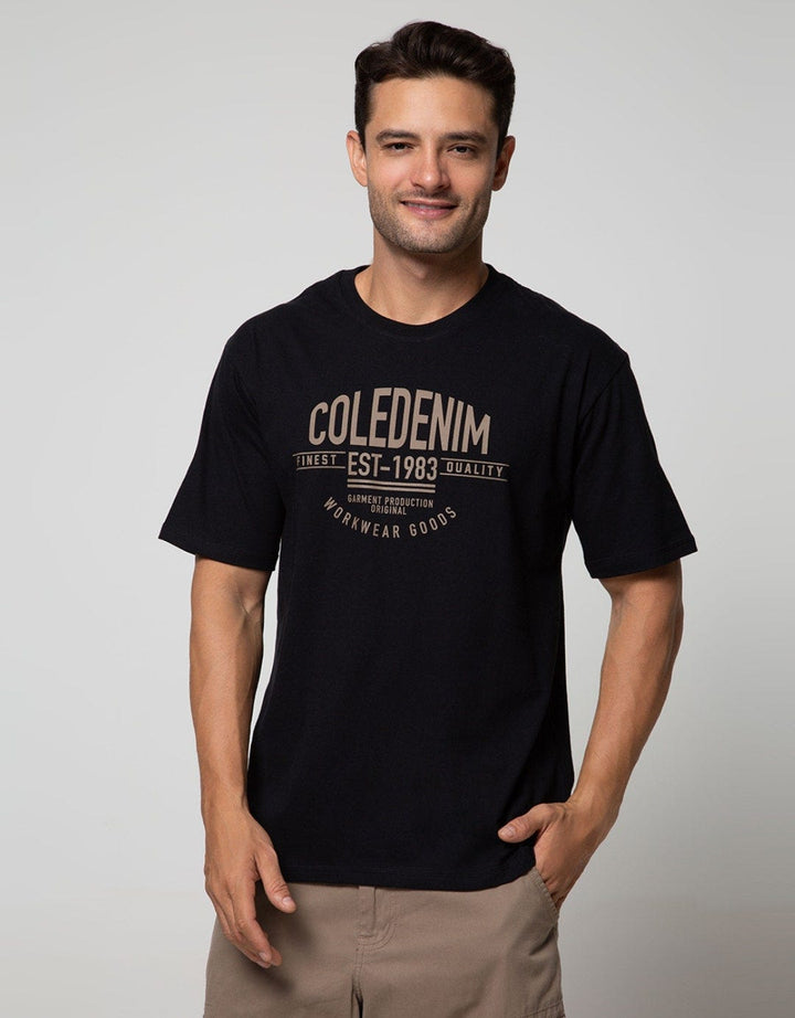 Cole Short Sleeve T-Shirt Print Cole Denim Varsity