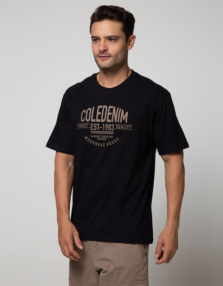 Cole Short Sleeve T-Shirt Print Cole Denim Varsity