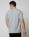 Cole Short Sleeve T-Shirt Print Solid Denim