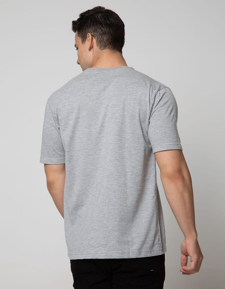 Cole Short Sleeve T-Shirt Print Solid Denim