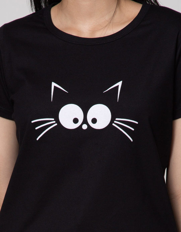Nevada Short Sleeve T-Shirt Cute Cat