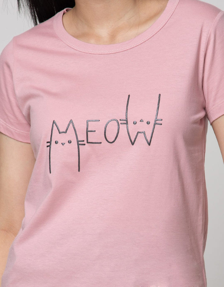 Nevada Short Sleeve T-Shirt Meow