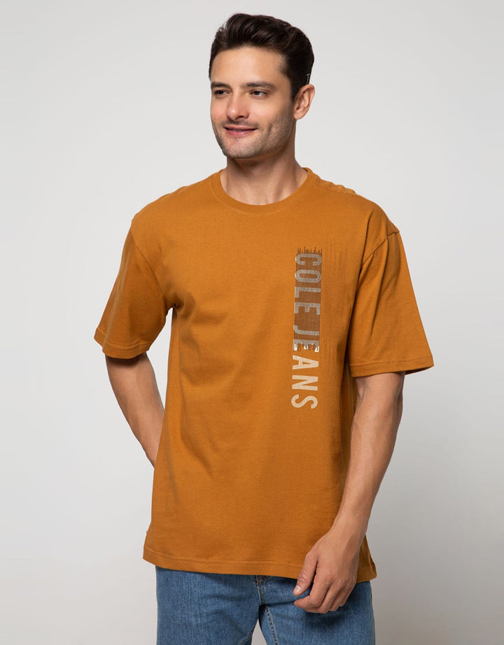 Cole Short Sleeve T-Shirt Print Cole Denim Stripe Vertical