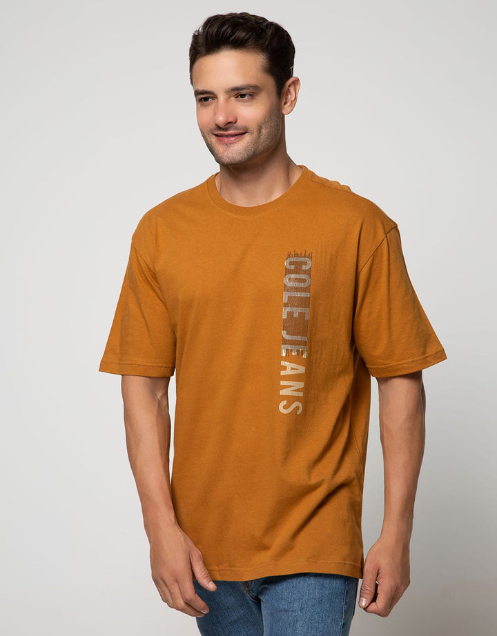 Cole Short Sleeve T-Shirt Print Cole Denim Stripe Vertical